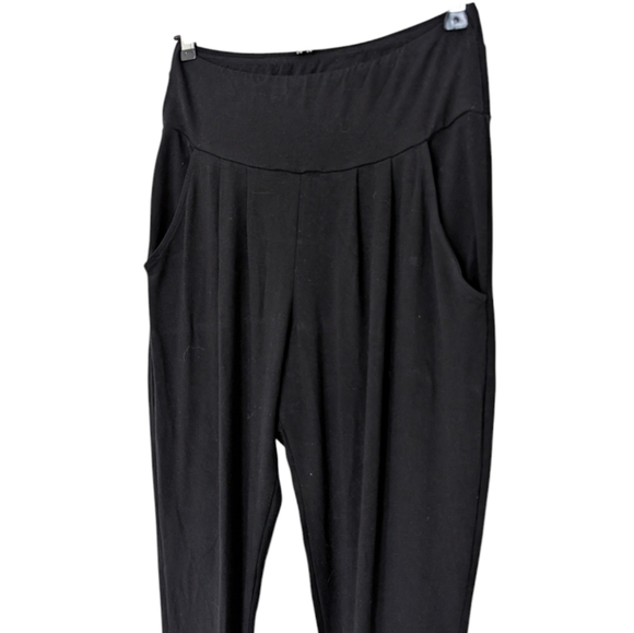 Encircled The Dressy Sweatpant Womens XS Stretch Pull On Elastic Waist Black - Picture 5 of 16